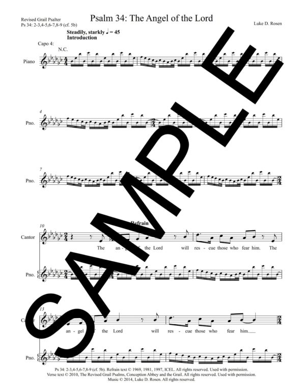 Psalm 34 The Angel of the Lord ROSEN Sample Complete PDF 2 scaled
