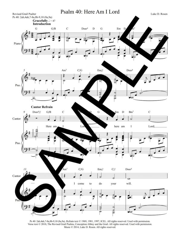Psalm 40 Here Am I Lord ROSEN Sample Complete PDF 1 scaled