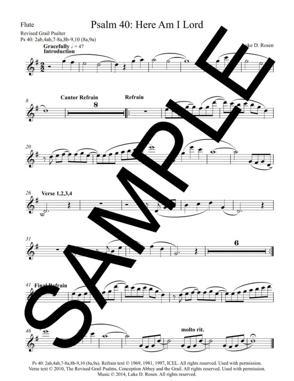Psalm 40 Here Am I Lord ROSEN Sample Complete PDF 3 scaled
