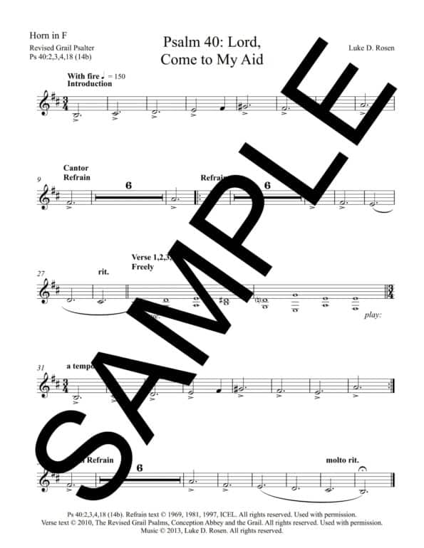 Psalm 40 Lord Come to My Aid ROSEN Sample Complete PDF 7 scaled