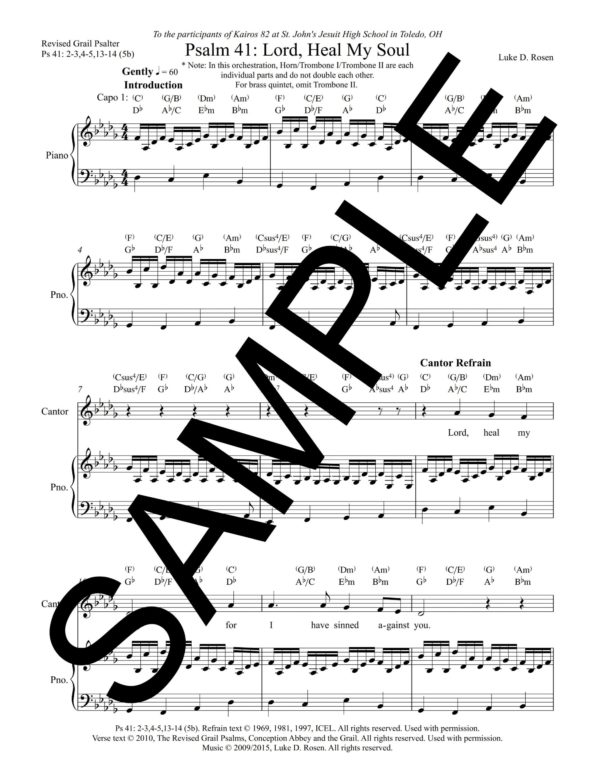 Psalm 41 Lord Heal My Soul ROSEN Sample Complete PDF 1 scaled