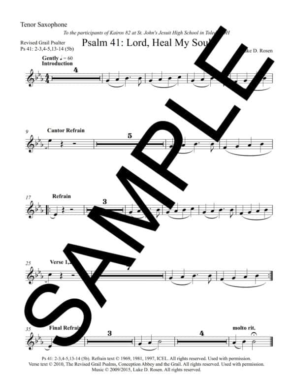 Psalm 41 Lord Heal My Soul ROSEN Sample Complete PDF 6 scaled