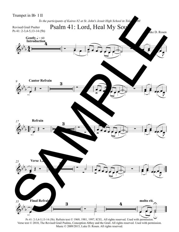Psalm 41 Lord Heal My Soul ROSEN Sample Complete PDF 8 scaled