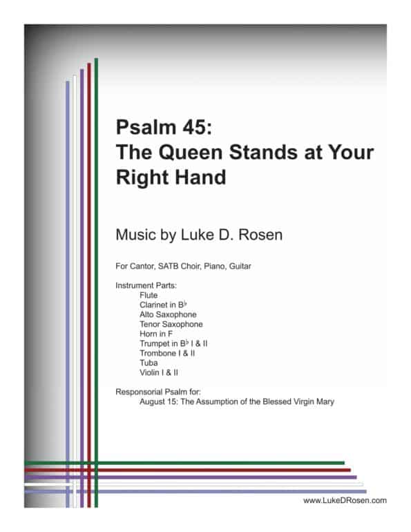 Psalm 45 The Queen Stands at Your Right Hand ROSEN Sample Complete PDF scaled