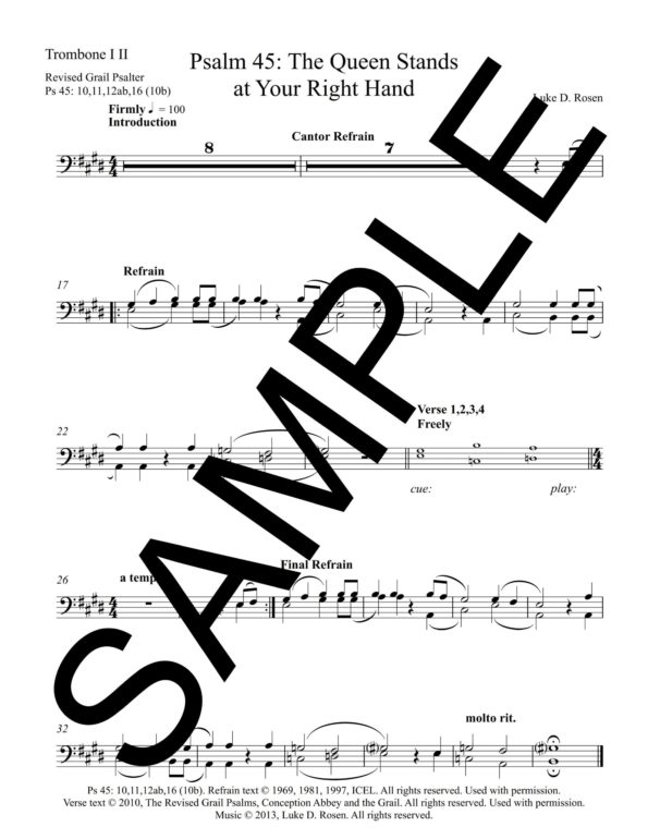 Psalm 45 The Queen Stands at Your Right Hand ROSEN Sample Complete PDF 10 scaled