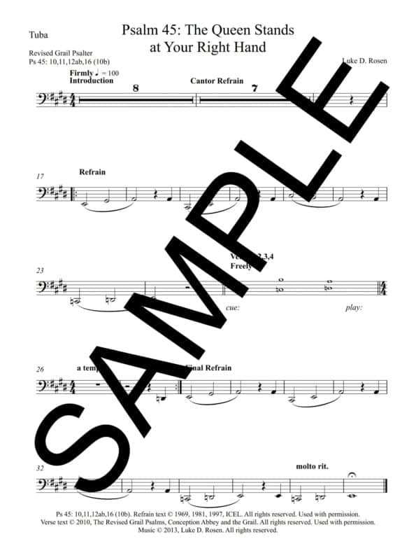 Psalm 45 The Queen Stands at Your Right Hand ROSEN Sample Complete PDF 11 scaled