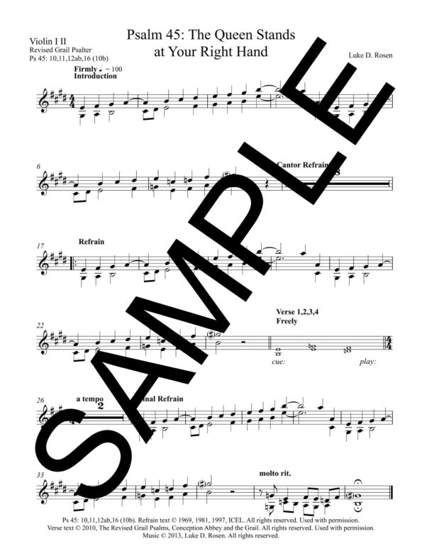Psalm 45 The Queen Stands at Your Right Hand ROSEN Sample Complete PDF 12 scaled