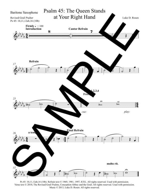 Psalm 45 The Queen Stands at Your Right Hand ROSEN Sample Complete PDF 7 scaled