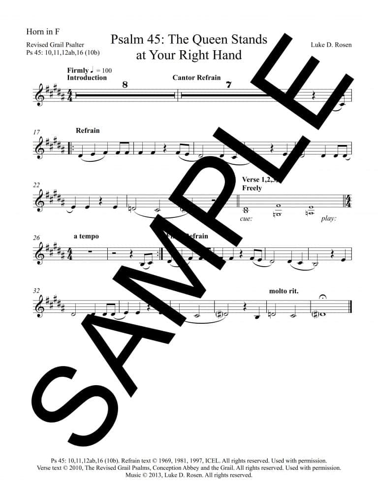 Psalm 45 The Queen Stands at Your Right Hand ROSEN Sample Complete PDF_8
