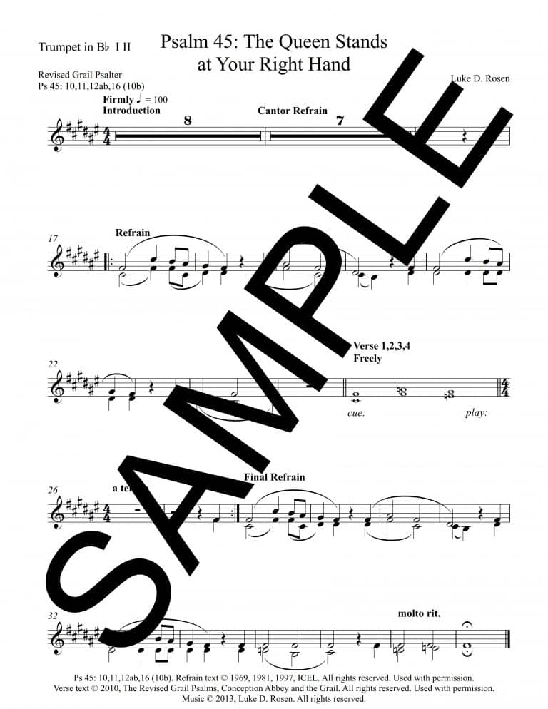 Psalm 45 The Queen Stands at Your Right Hand ROSEN Sample Complete PDF_9