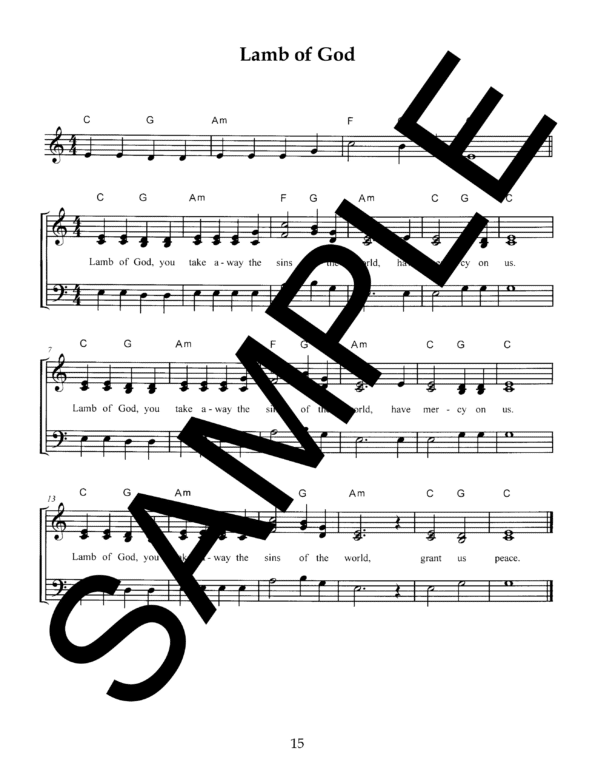 Mass of St. Katherine of Siena Sample Choral Lead Sheet 11 png