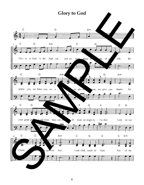 Mass of St. Katherine of Siena Sample Choral Lead Sheet 3 png