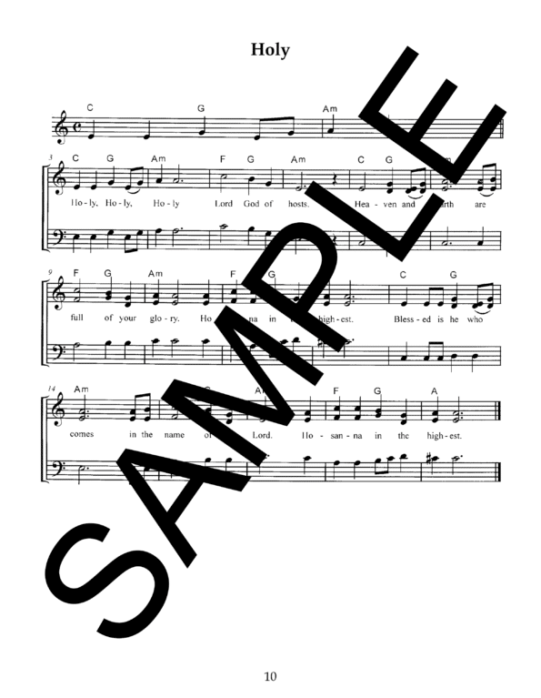 Mass of St. Katherine of Siena Sample Choral Lead Sheet 6 png