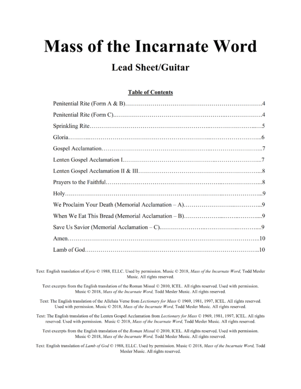 Mass of the Incarnate Word Lead Sheet Guitar 1 png