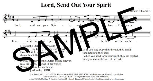 Psalm 104 Lord Send Out Your Spirit Daniels Sample Assembly 1 png