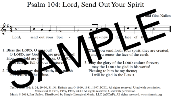 Psalm 104 Lord Send Out Your Spirit Nailon Sample Assembly 1 png