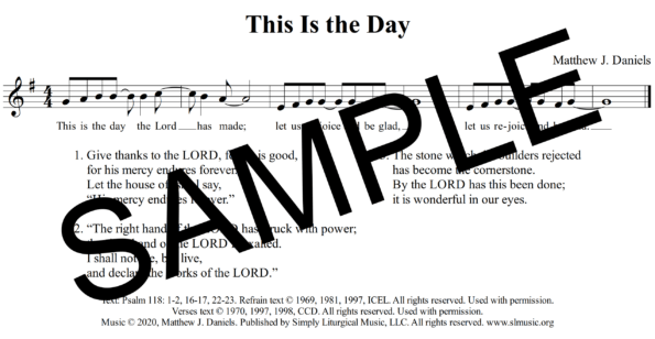 Psalm 118 This Is the Day Daniels Sample Assembly 1 png