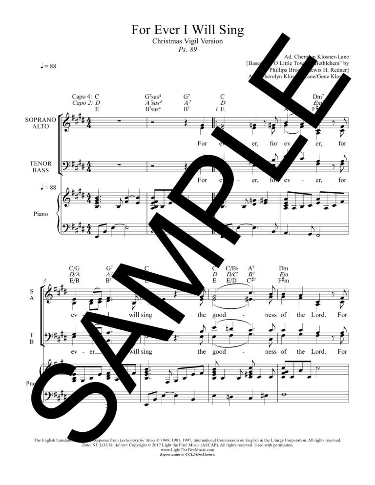 Psalm 89 - For Ever I Will Sing_Christmas Vigil (Klosner)-Sample CompletePDF_1_png