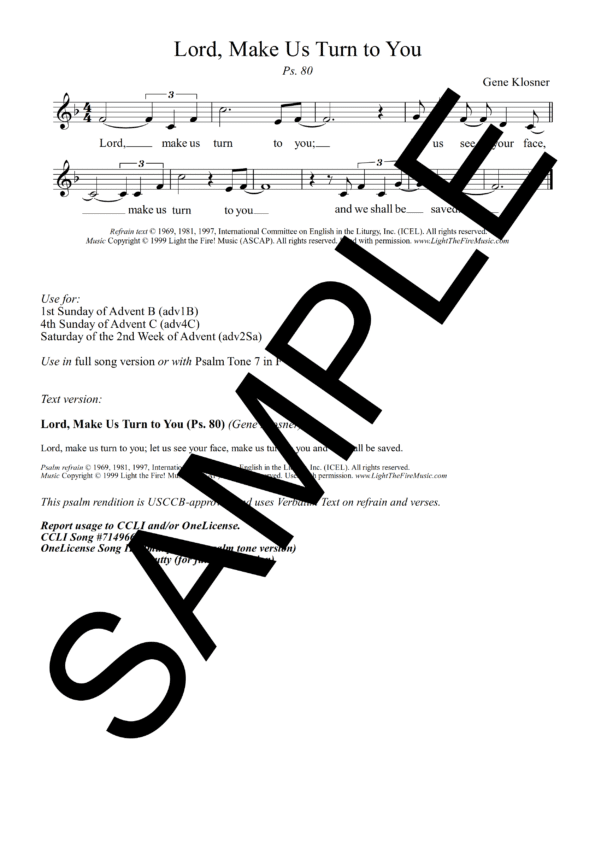 Psalm 80 Lord Make Us Turn to You Klosner Sample Complete PDF 8 png
