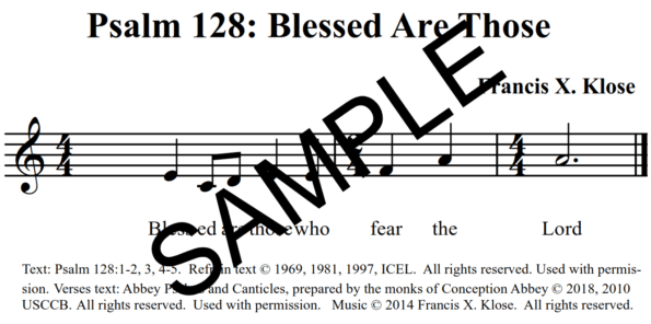 Psalm 128 Blessed Are Those Who Fear the Lord Klose Sample Assembly 1 png