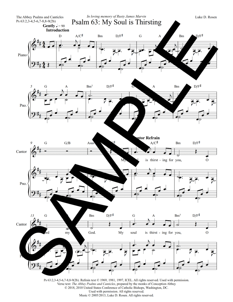 Psalm 63 - My Soul is Thirsting (Rosen)-Sample Complete PDF_2_png