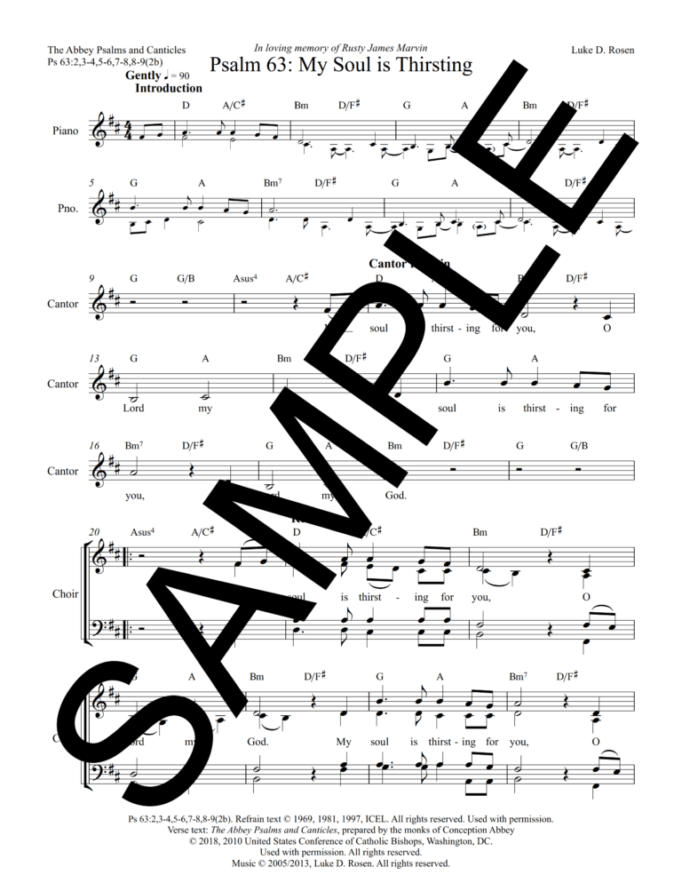 Psalm 63 - My Soul is Thirsting (Rosen)-Sample Complete PDF_3_png