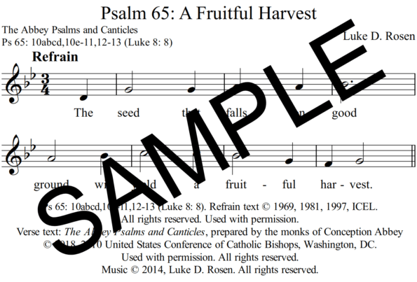 Psalm 65 A Fruitful Harvest Rosen Sample Assembly 1 png