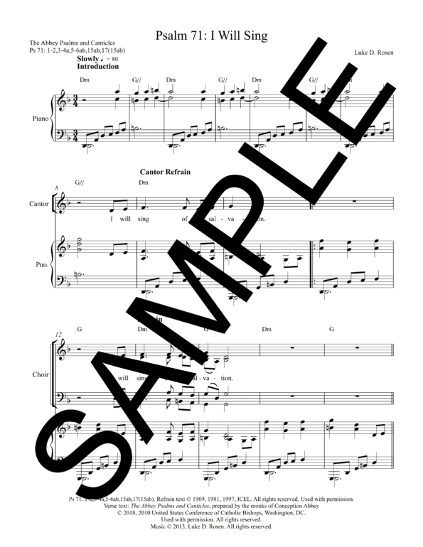 Psalm 71 I Will Sing Rosen Sample Complete PDF 2 png