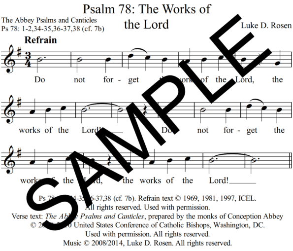 Psalm 78 The Works of the Lord Rosen Sample Assembly 1 png