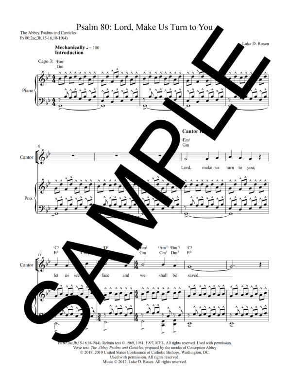 Psalm 80 Lord Make Us Turn to You Rosen Sample Complete PDF 2 png