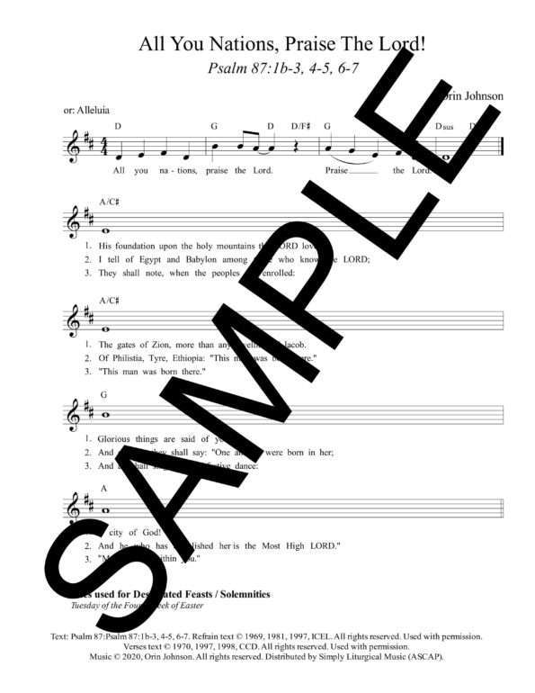 Psalm 87 All You Nations Praise The Lord Johnson Sample Lead Sheet 1 png scaled