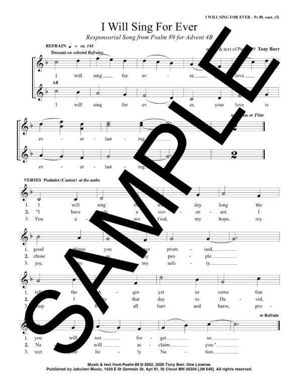 Adv 4B Ps 89 I Will Sing For Ever jm 649 Sample Complete PDF 3 png scaled