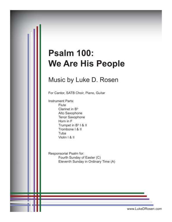 Psalm 100 We Are His People Rosen Sample Complete PDF 1 png scaled