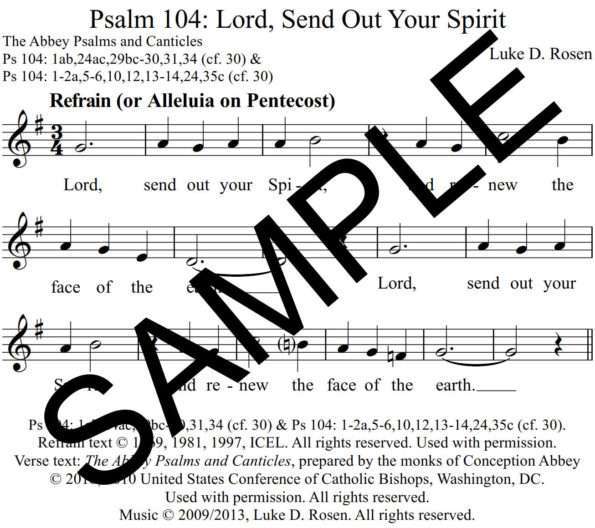 Psalm 104 Lord Send Out Your Spirit Rosen Sample Assembly 1 png