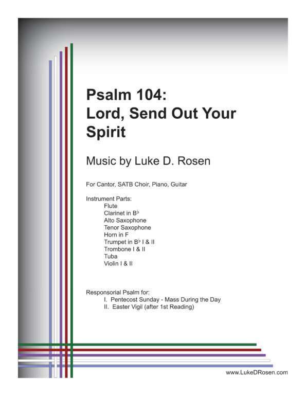 Psalm 104 Lord Send Out Your Spirit Rosen Sample Complete PDF 1 png scaled
