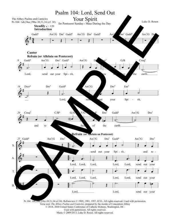 Psalm 104 Lord Send Out Your Spirit Rosen Sample Complete PDF 3 png scaled