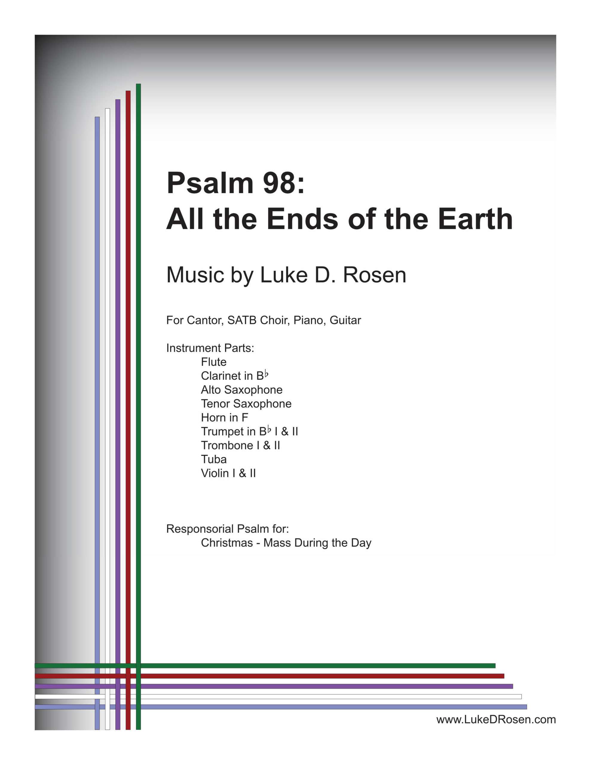 Psalm 98 – All the Ends of the Earth (Rosen)