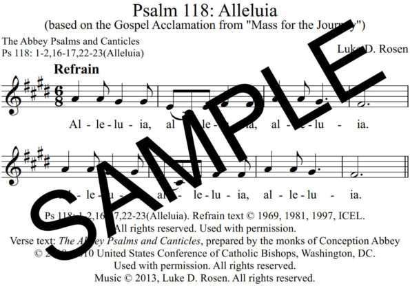 Psalm 118 Alleluia This is the Day Rosen Sample Assembly 1 png