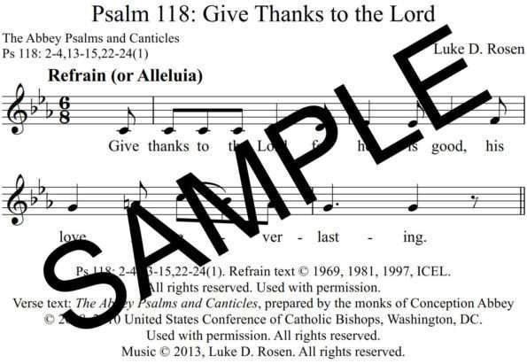 Psalm 118 Give Thanks to the Lord Rosen Sample Assembly 1 png