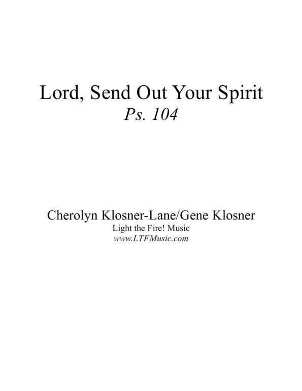 Psalm 104 Lord Send Out Your Spirit Klosner CompletePDF 1 png scaled