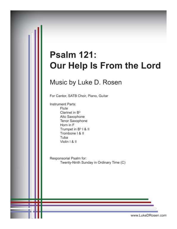 Psalm 121 Our Help Is From the Lord Rosen Complete PDF 1 png scaled