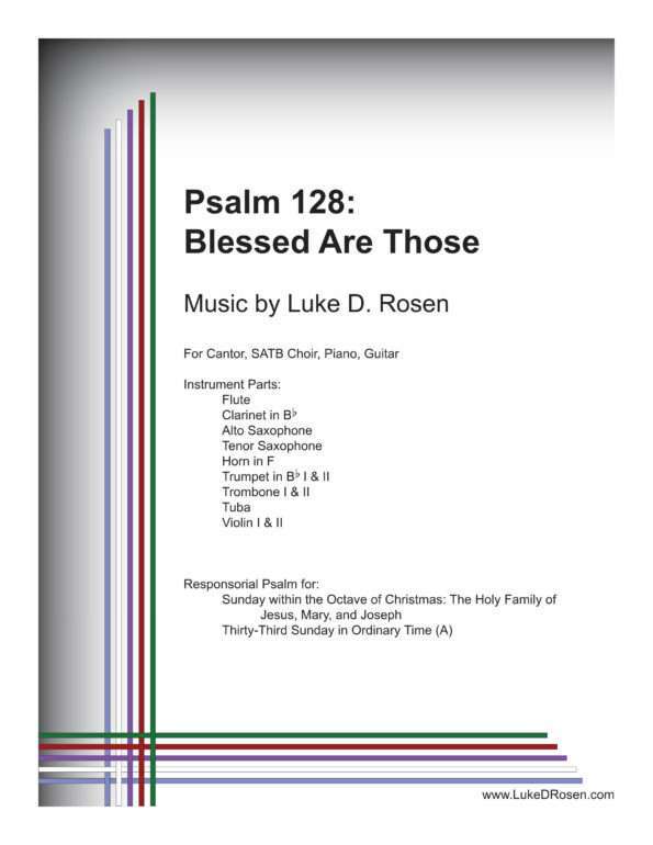 Psalm 128 Blessed Are Those Rosen Complete PDF 1 png scaled