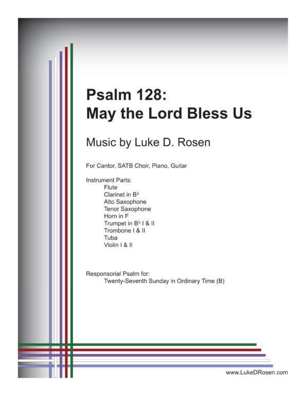 Psalm 128 May the Lord Bless Us Rosen Complete PDF 1 png scaled