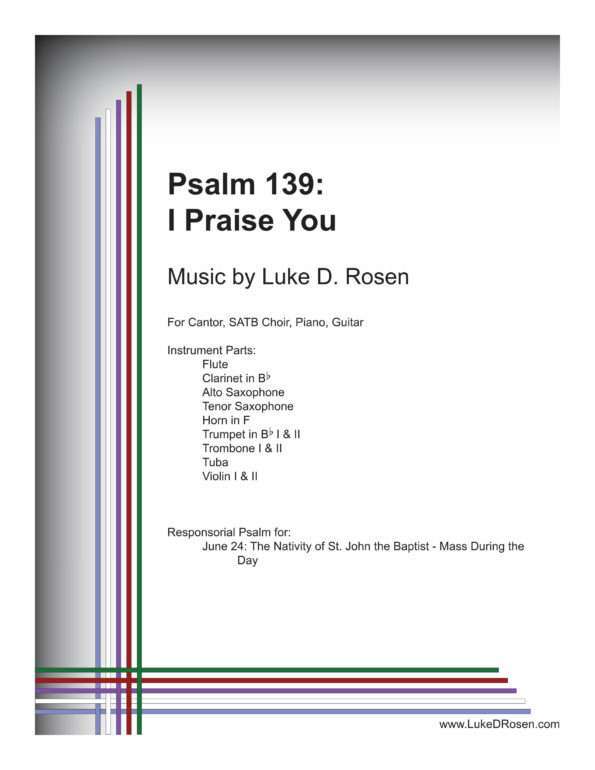 Psalm 139 I Praise You Rosen Complete PDF 1 png scaled