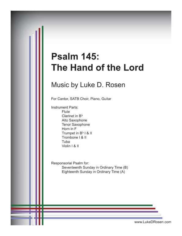 Psalm 145 The Hand of the Lord Rosen Complete PDF 1 png scaled