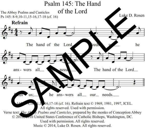 Psalm 145 The Hand of the Lord Rosen Sample Assembly 1 png