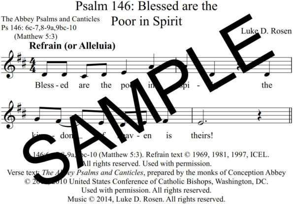 Psalm 146 Blessed are the Poor in Spirit Rosen Sample Assembly 1 png