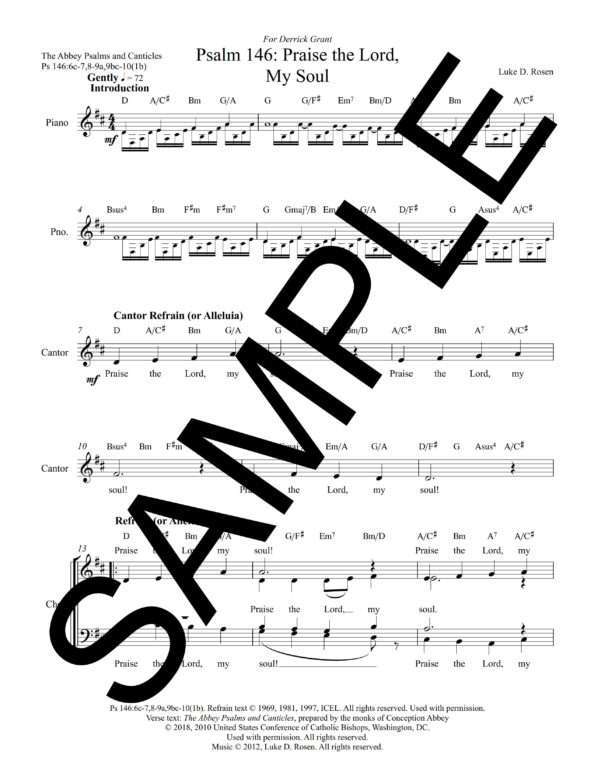 Psalm 146 Praise the Lord My Soul Rosen Sample Complete PDF 2 png scaled