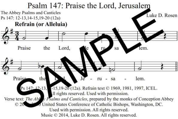 Psalm 147 Praise the Lord Jerusalem Rosen Sample Assembly 1 png