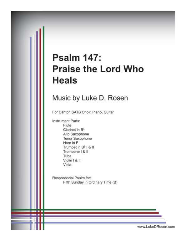 Psalm 147 Praise the Lord Who Heals Rosen Complete PDF 1 png scaled